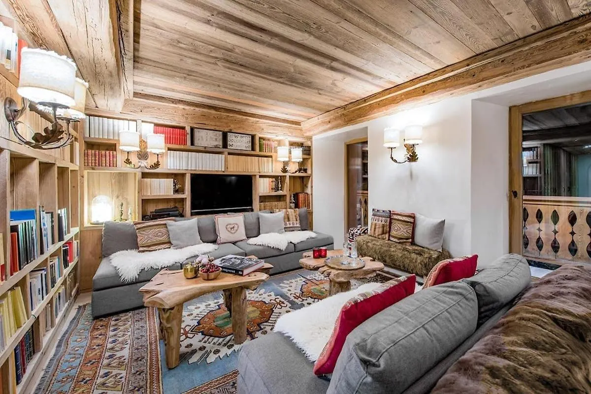 Chalet Is Situated In The Heart Of Ski Resort Megeve