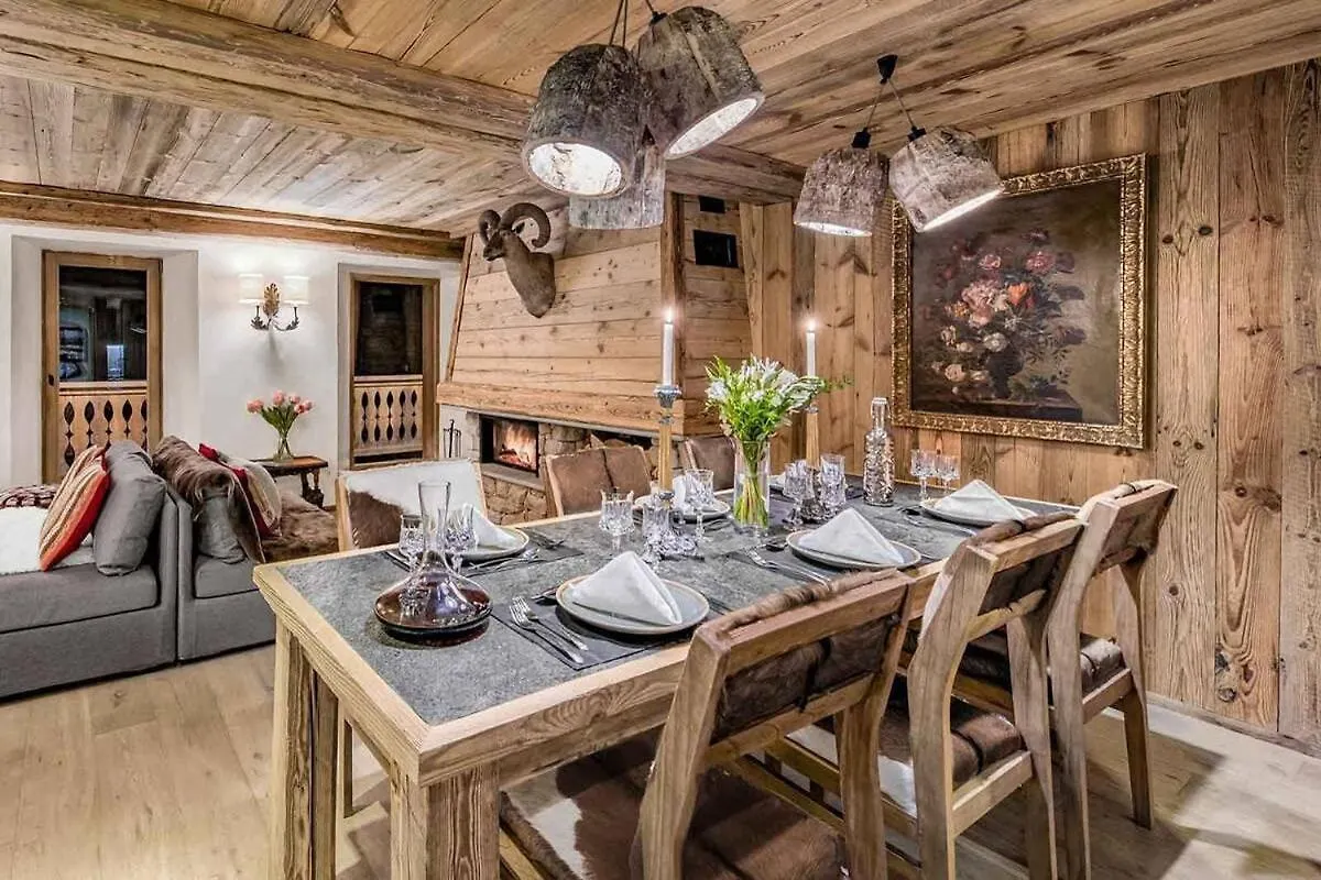Chalet Is Situated In The Heart Of Ski Resort Megeve